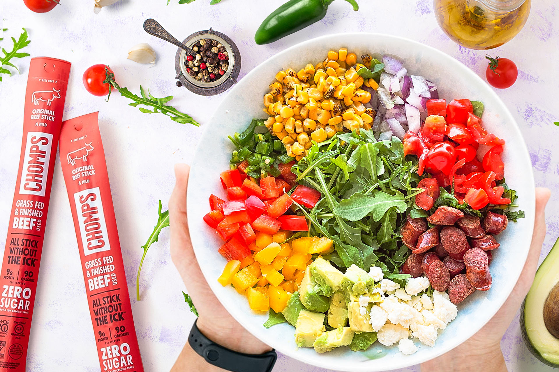 Gluten-Free Chomps Fiesta Salad