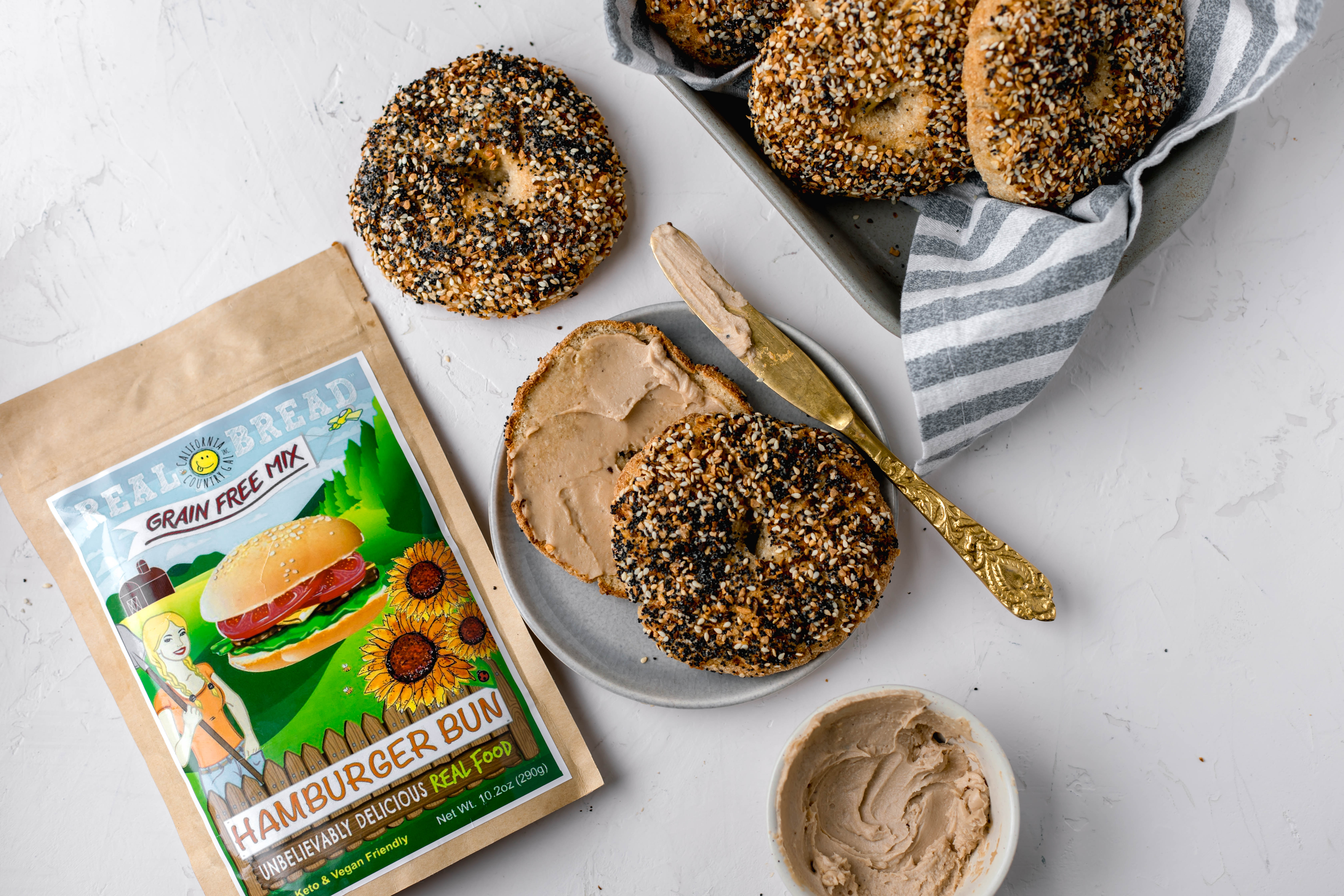 Low Carb Everything Bagels
