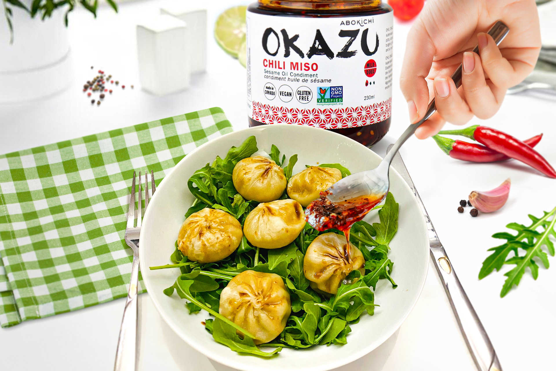 Gluten Free Pork Chive Dumplings