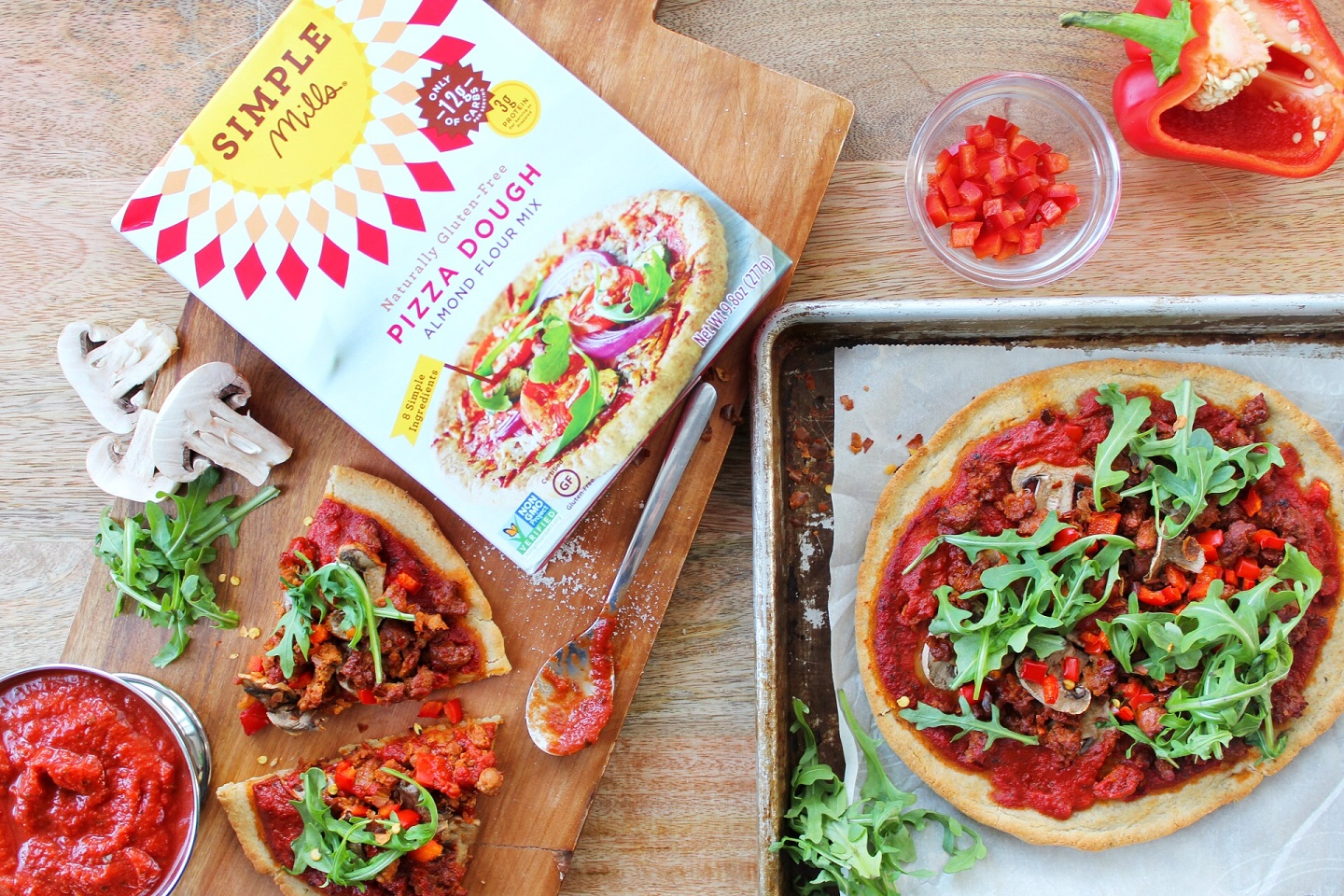Spicy Paleo Italian Sausage Pizza