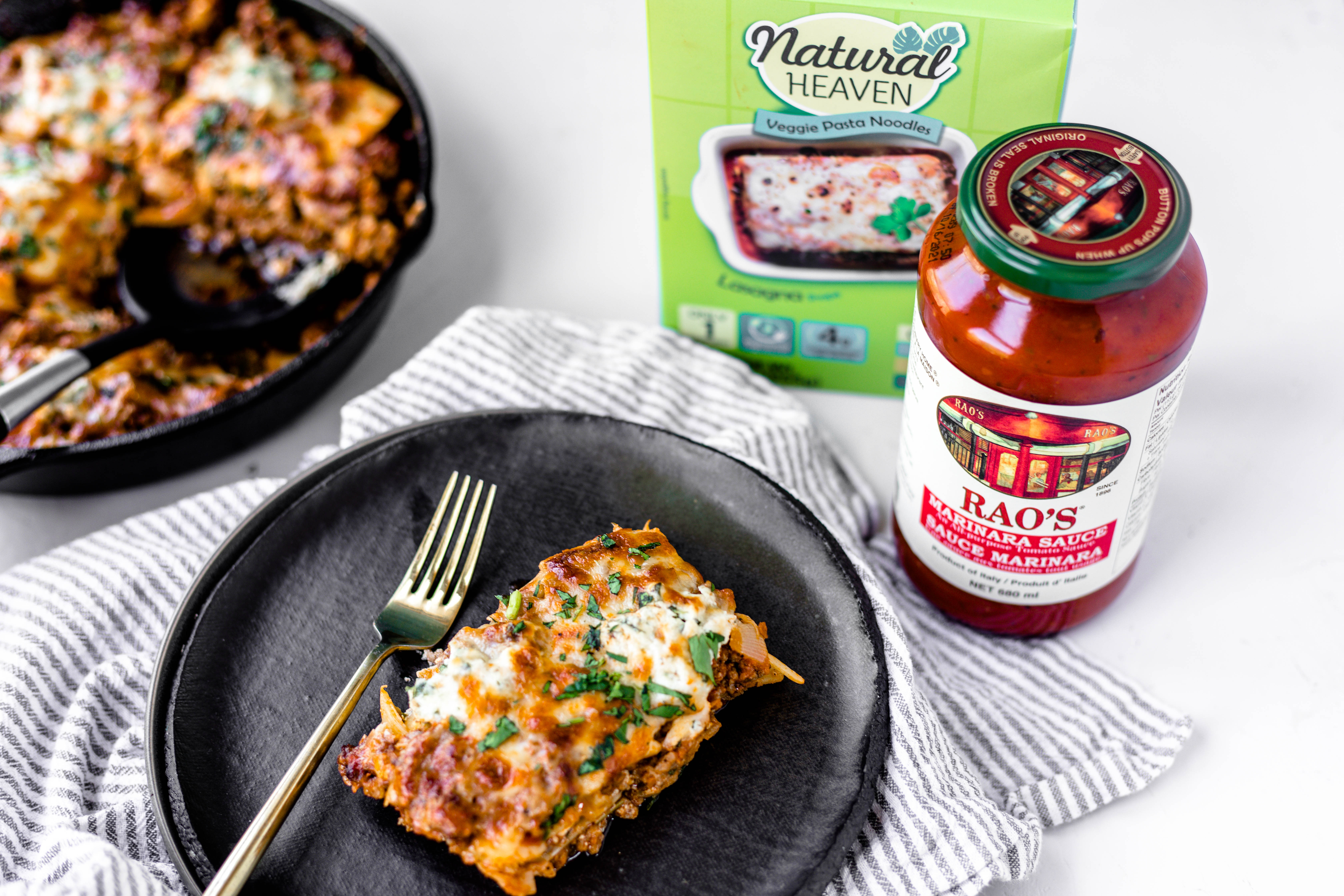 Keto Lasagna Skillet 