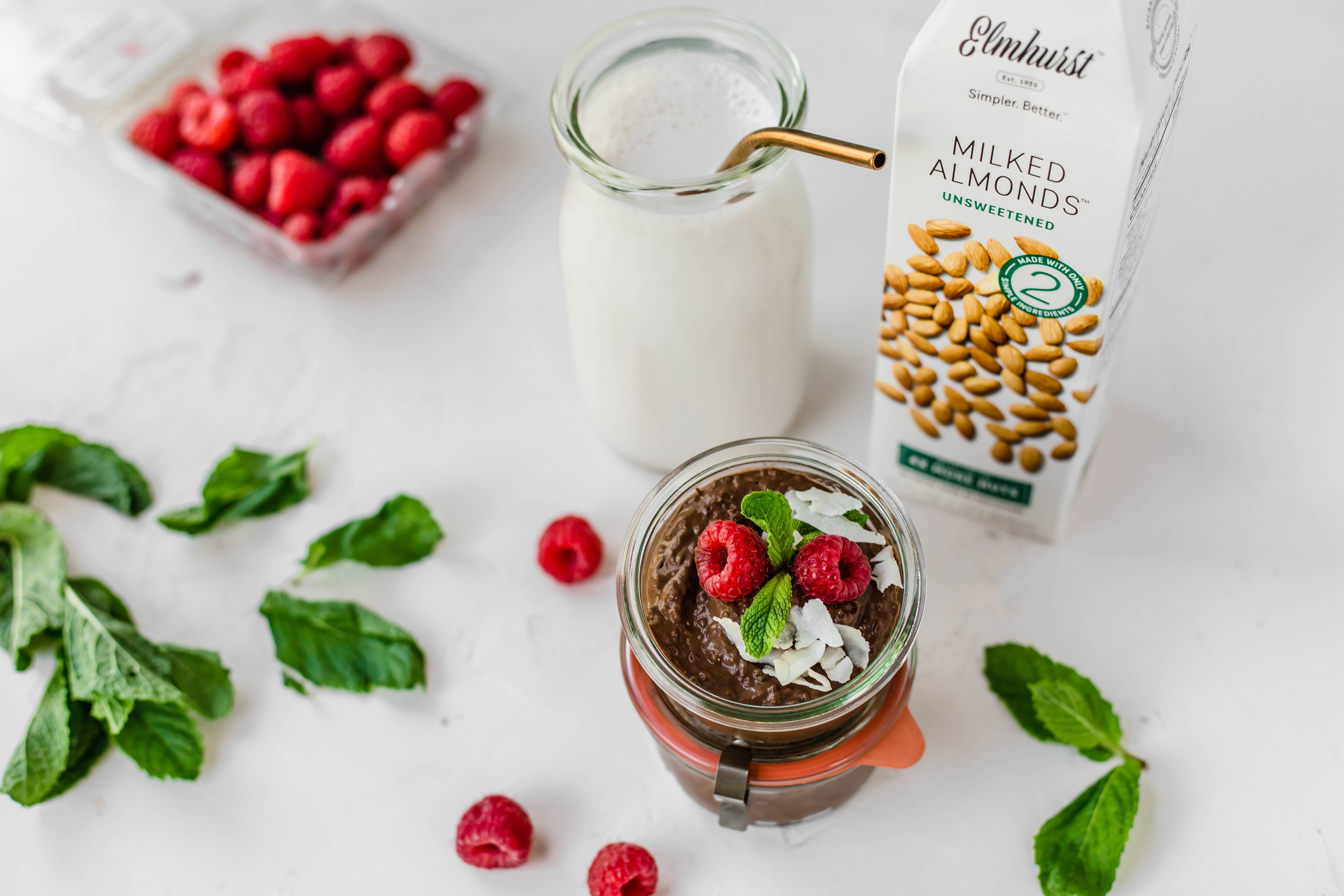 Keto Chocolate Chia Mousse