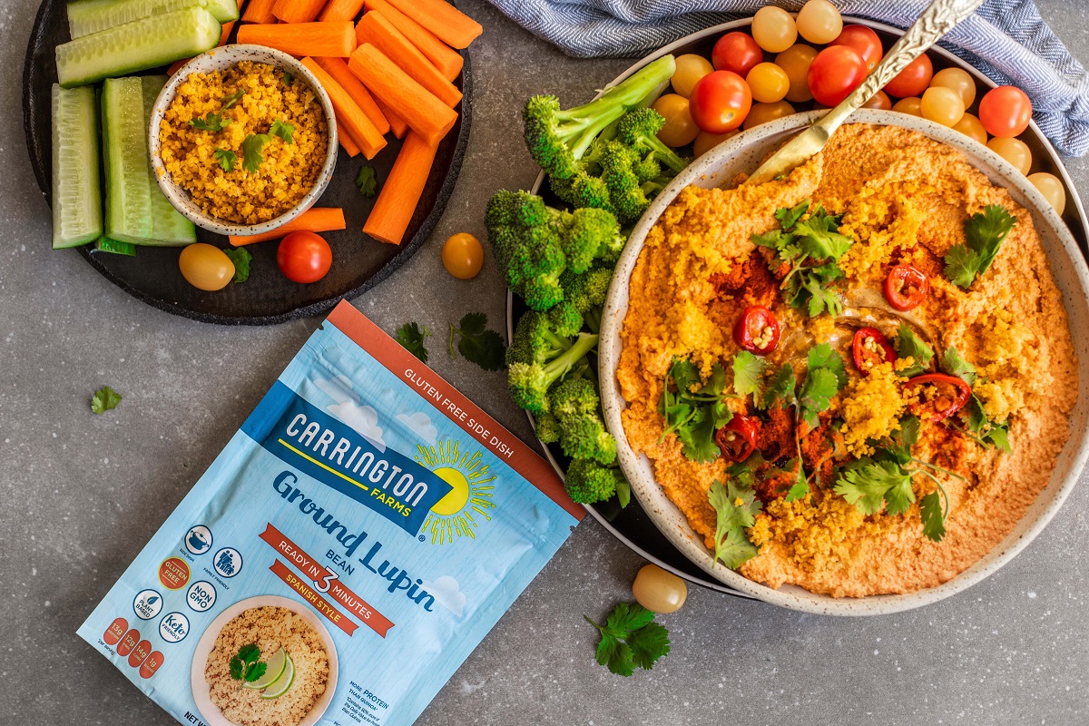 Spanish Style Lupin & Roasted Red Pepper Keto Dip