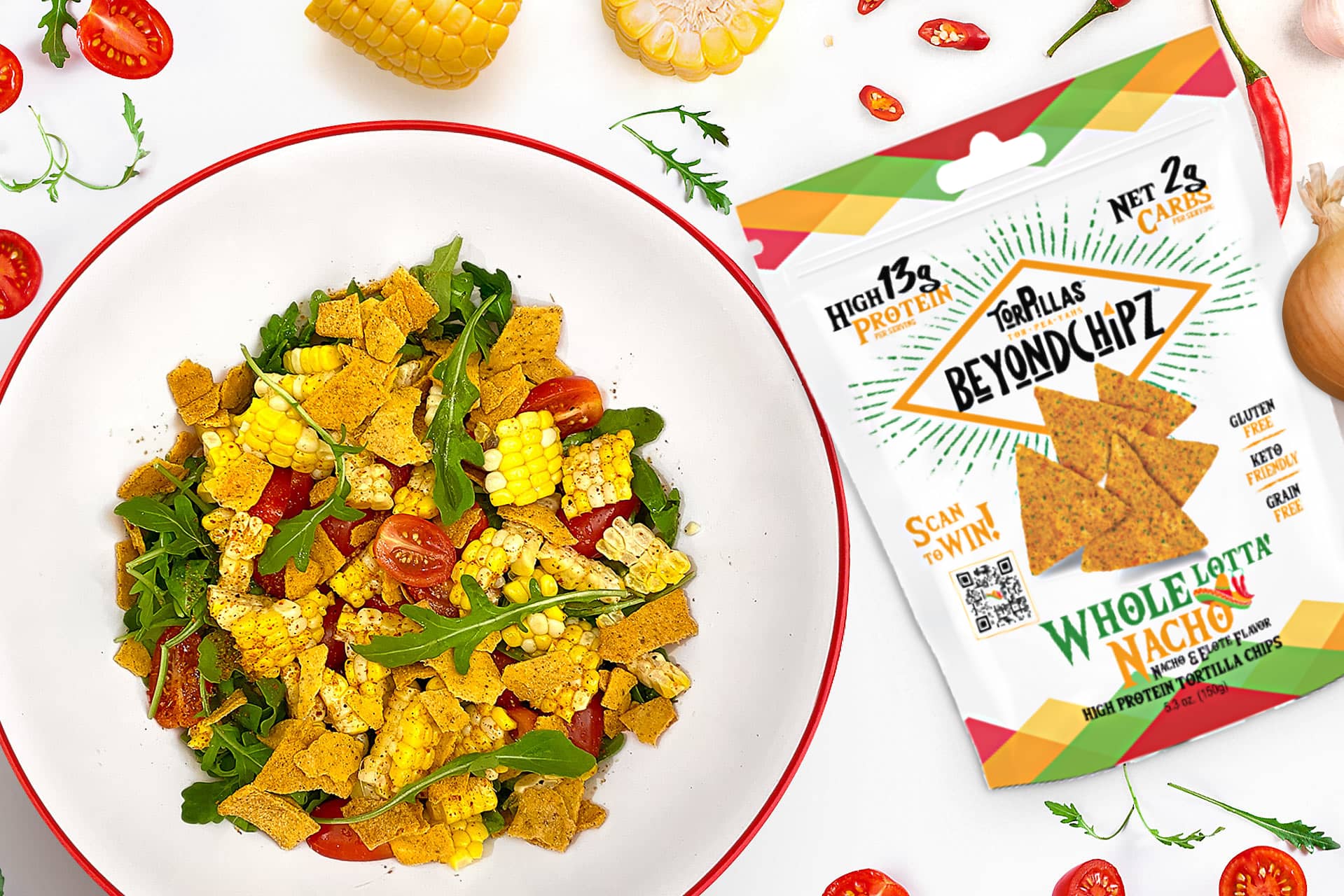 Vegetarian Taco Salad