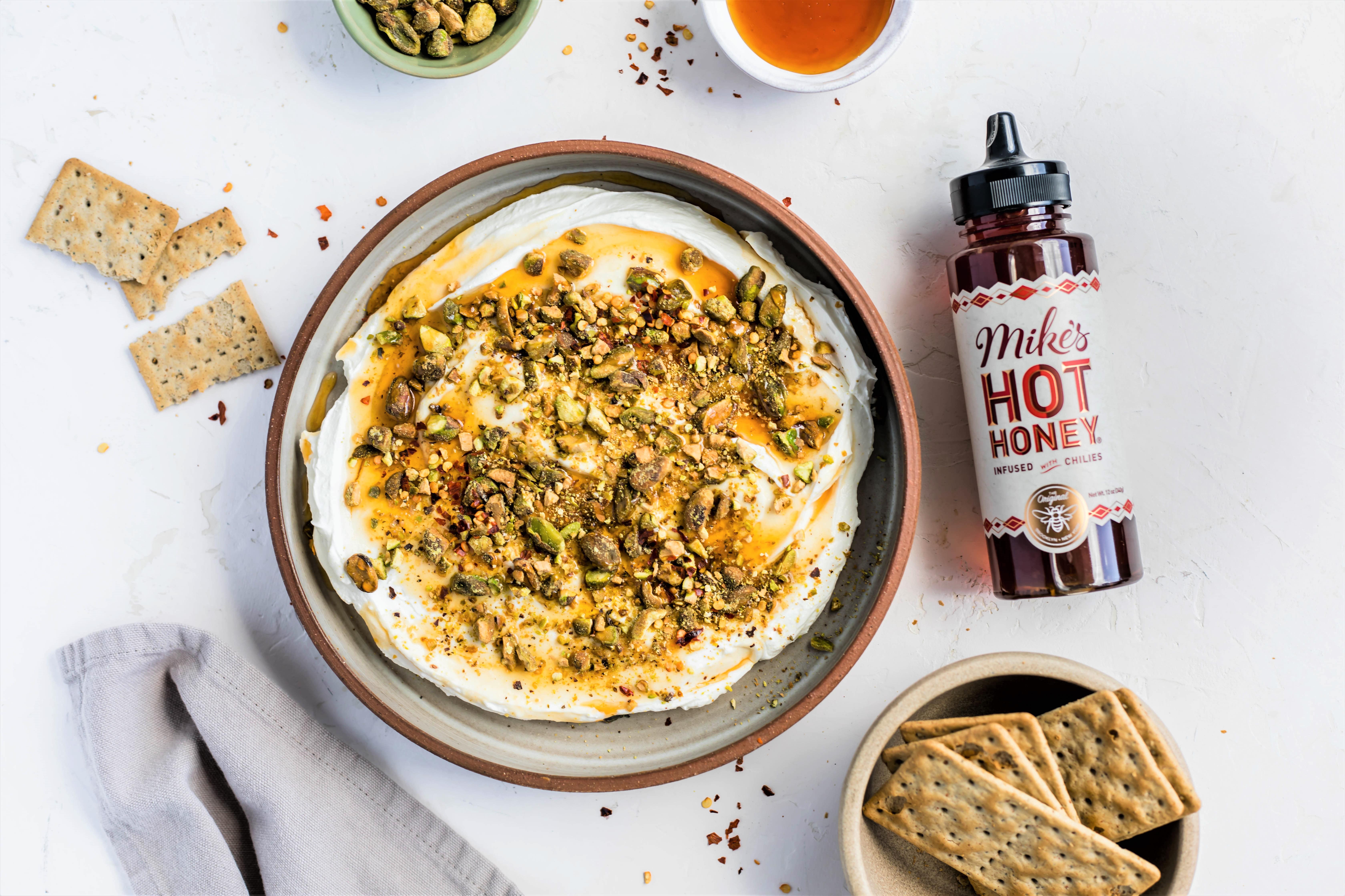 Sweet & Hot Whipped Feta Spread