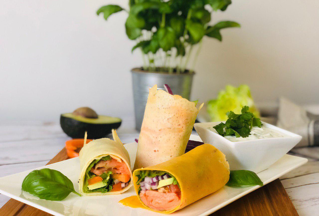 Low Carb Cheese Wraps