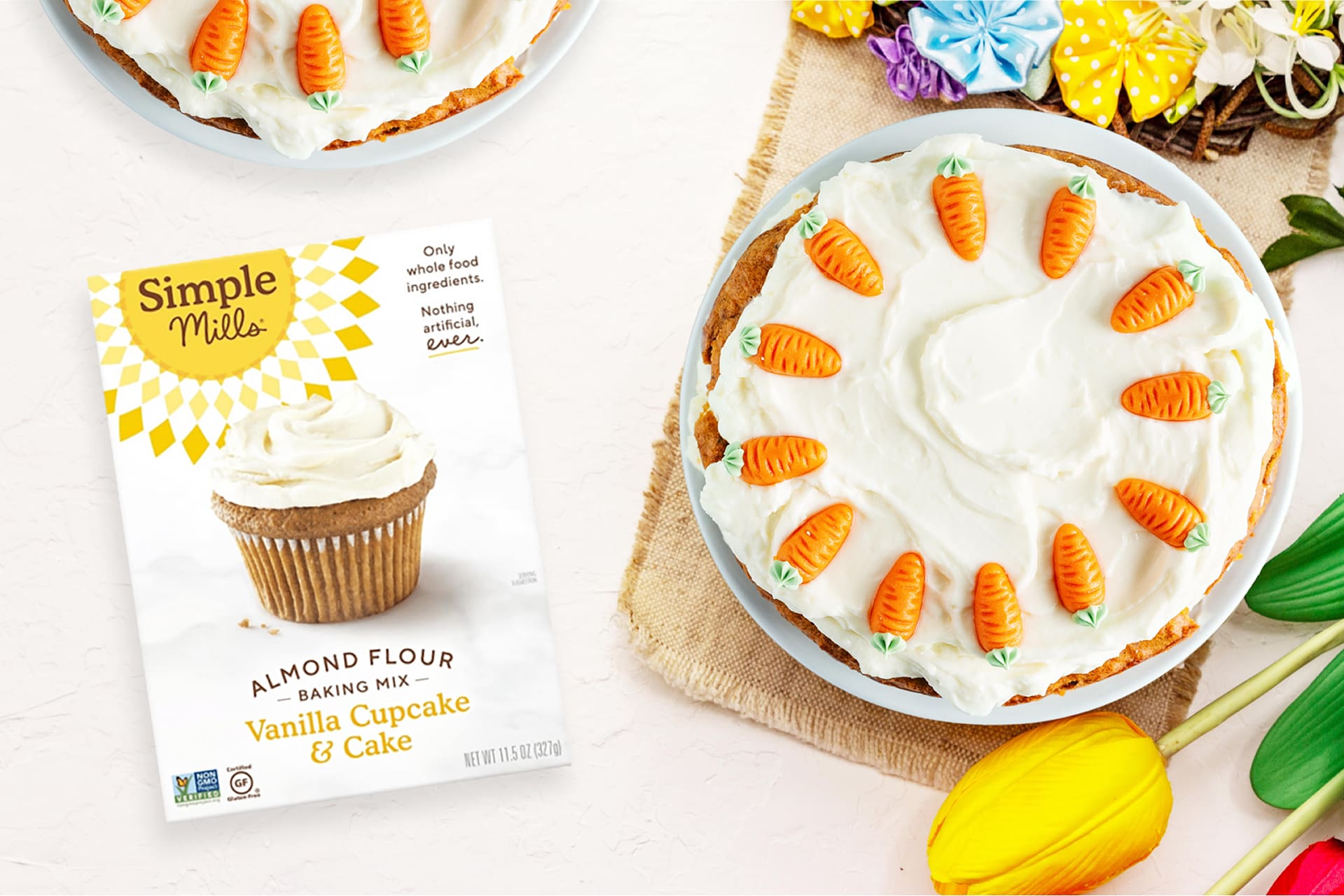 Paleo Carrot Cake with Coconut Cream Frosting