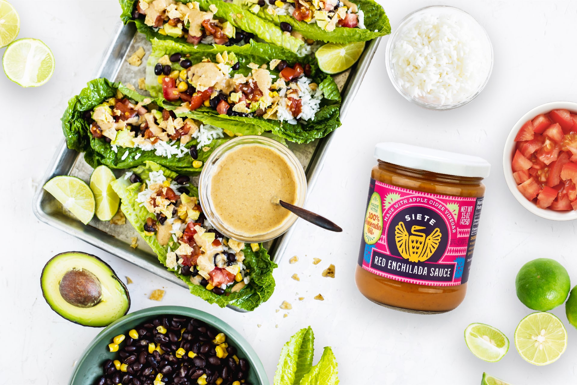 Plant-Based “Bare” Burrito Lettuce Boats 