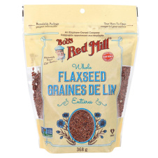 Front of Bob’s Red Mill Whole Flaxseed, 368g