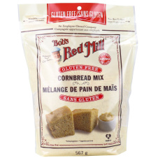 Front of Bob's Red Mill Gluten Free Cornbread Mix, 567g