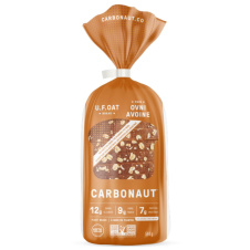 Front of Carbonaut U.F.Oat Low Carb Bread, 544g