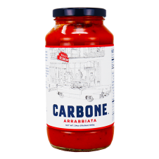Front of Carbone Premium Tomato Sauce Arrabbiata