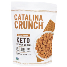 Front of Catalina Crunch Keto Friendly Cereal Honey Graham, 255g