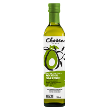 Front of Chosen Foods Avocado Oil, 500ml