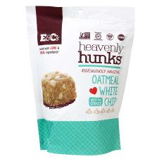 Heavenly Hunks Gluten-Free Cookies Oatmeal White Chip, 170g