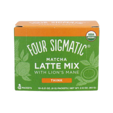 Four Sigmatic Organic Matcha Latte Mix with Lion's Mane Think - 10 Packets