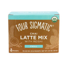 Four Sigmatic Mushroom Chai Latte Mix with Turkey Tail & Reishi - 10 Packets