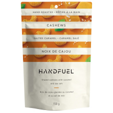 Handfuel Glazed Cashews with Caramel and Sea Salt, 150g
