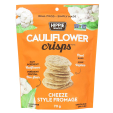 Hippie Snacks Cauliflower Crisps Cheeze, 70g