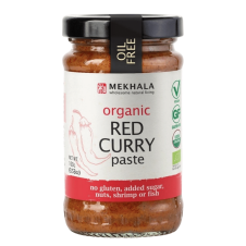 Mekhala Organic Red Curry Paste, 100g