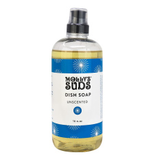 Molly's Suds Dye-Free Dish Soap Unscented, 16 fl oz