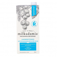 Front of Milkadamia Unsweetened Macadamia Milk, 946ml 