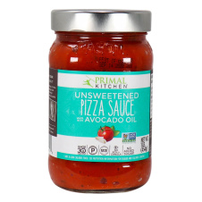 Front of Primal Kitchen Unsweetened Pizza Sauce with Avocado Oil, 454g