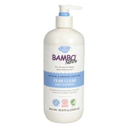 Front of Bambo Nature Tear Clear Eco-Friendly Baby Shampoo, 500mL