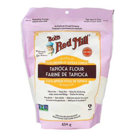 Front of Bob's Red Mill Tapioca Flour / Starch, 454g