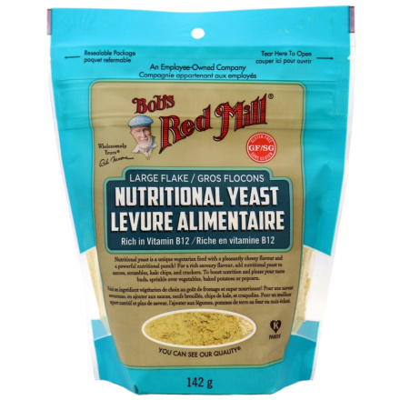 Front of Bob's Red Mill Nutritional Yeast, 142g