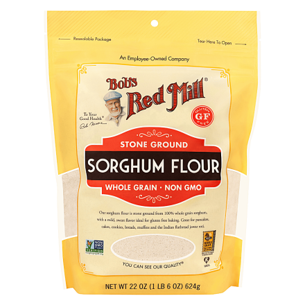 Front of Bob's Red Mill Sorghum Flour, 624g