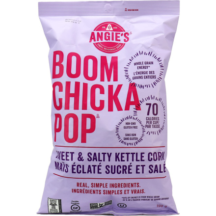 Angie's BOOMCHICKAPOP Sweet & Salty Kettle Corn, 198g