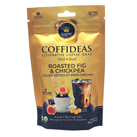 Front of Ecoideas Coffideas AIP Coffee Alternative Gold
