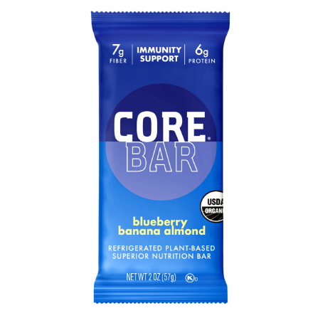 Front of Core Foods Core Bar Blueberry Banana Almonds