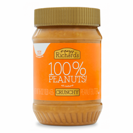 Crazy Richard's Crunchy Peanut Butter, 453g