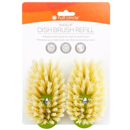 Front of Full Circle Suds Up Dish Brush Refill
