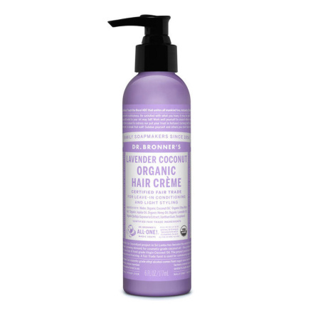 Dr. Bronner's Lavender Organic Hair Crème, 177ml