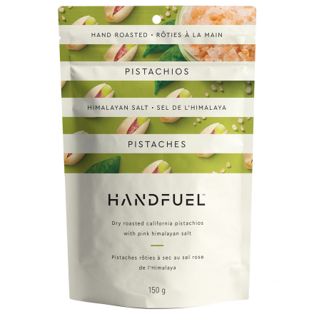 Handfuel Dry Roasted Pistachios with Pink Himalayan Salt, 150g
