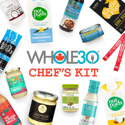 Front of Whole30 Chef's Kit