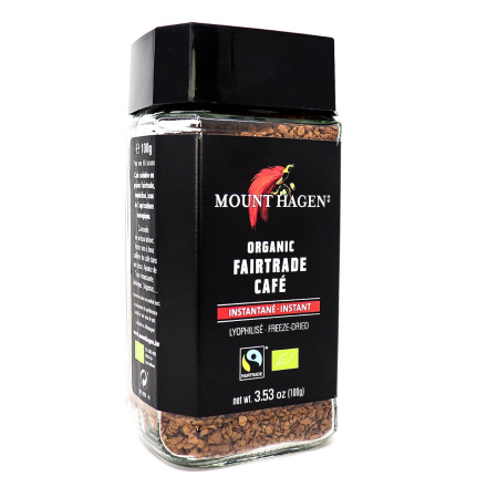 Mount Hagen Organic Instant Coffee, 100g