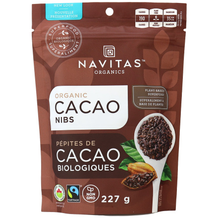 Navitas Naturals Organic Cacao Nibs, 227g