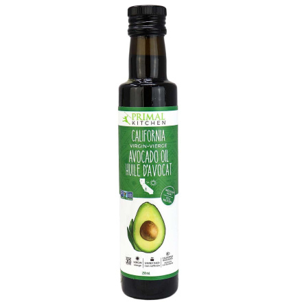Front of Primal Kitchen California Virgin Avocado Oil, 250ml