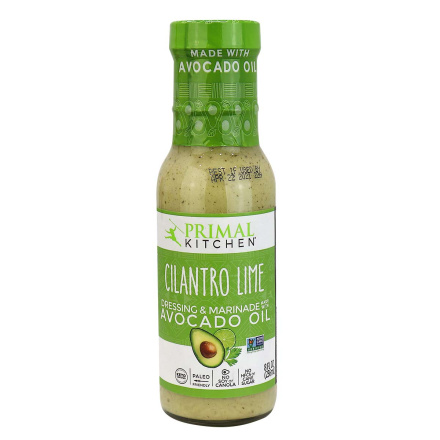 Front of Primal Kitchen Cilantro Lime Dressing & Marinade, 236ml