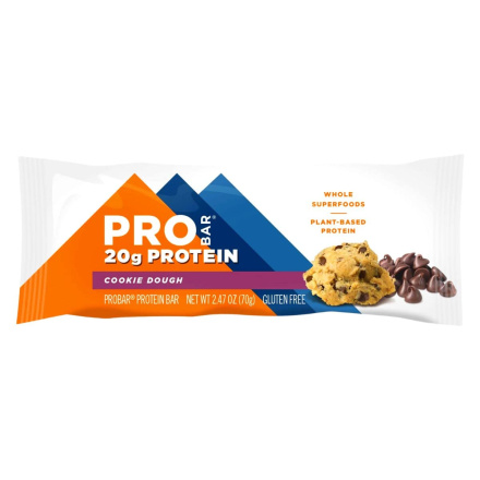 Front of ProBar Plant-Based Protein Bar Cookie Dough