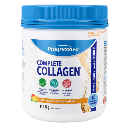 Front of Progressive Complete Collagen Citrus Twist, 500g
