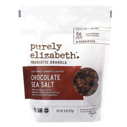 Purely Elizabeth Chocolate Sea Salt Probiotic Granola, 227g