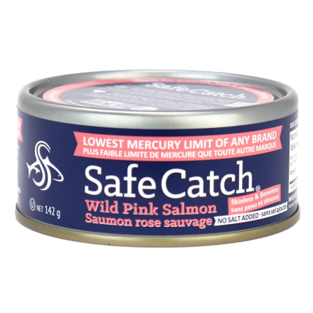 Safe Catch Alaskan Wild Pink Salmon - No Salt Added, 142g