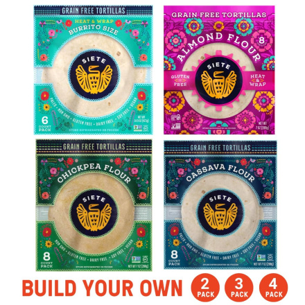 Siete Tortillas Build Your Own Variety Pack