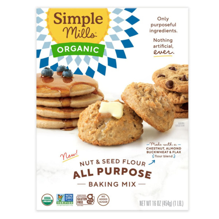 Front of Simple Mills Gluten-Free Nut & Seed All-Purpose Flour