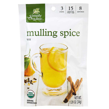 Simply Organic Mulling Spice, 34g